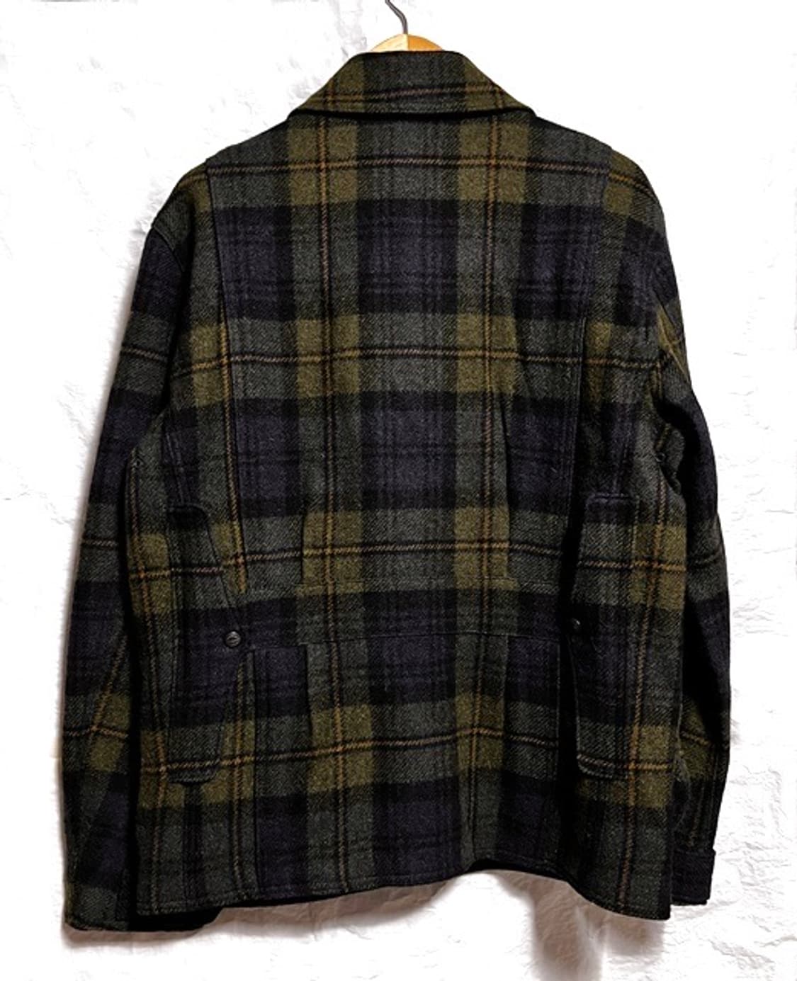 새제품2개 레어템 폴로랄프로렌 알파카 울 헌팅 타탄 자켓 큰 M 상품이미지9