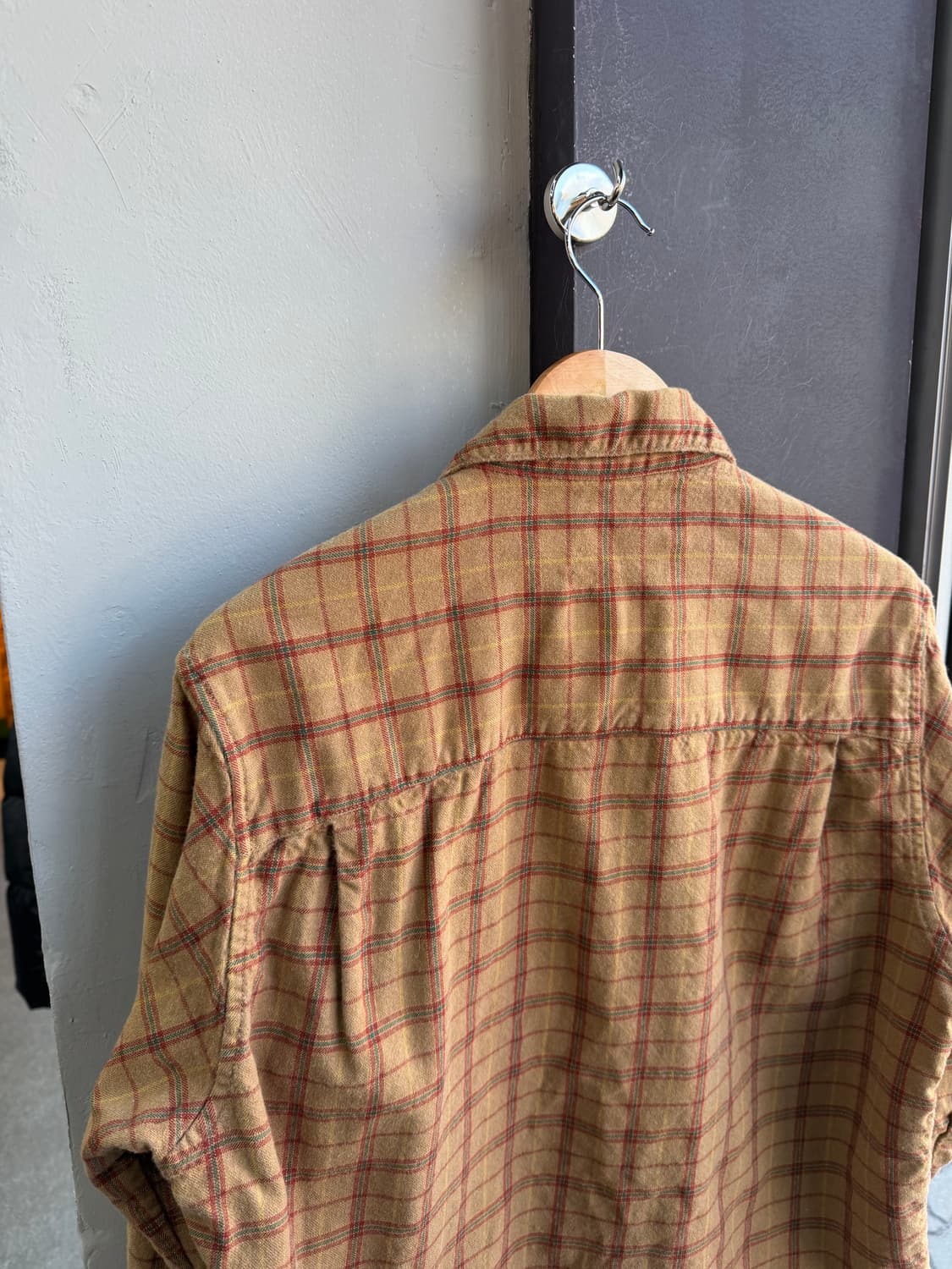 100~105/ 솔리드옴므 21SS 체크셔츠 자켓 상품이미지7