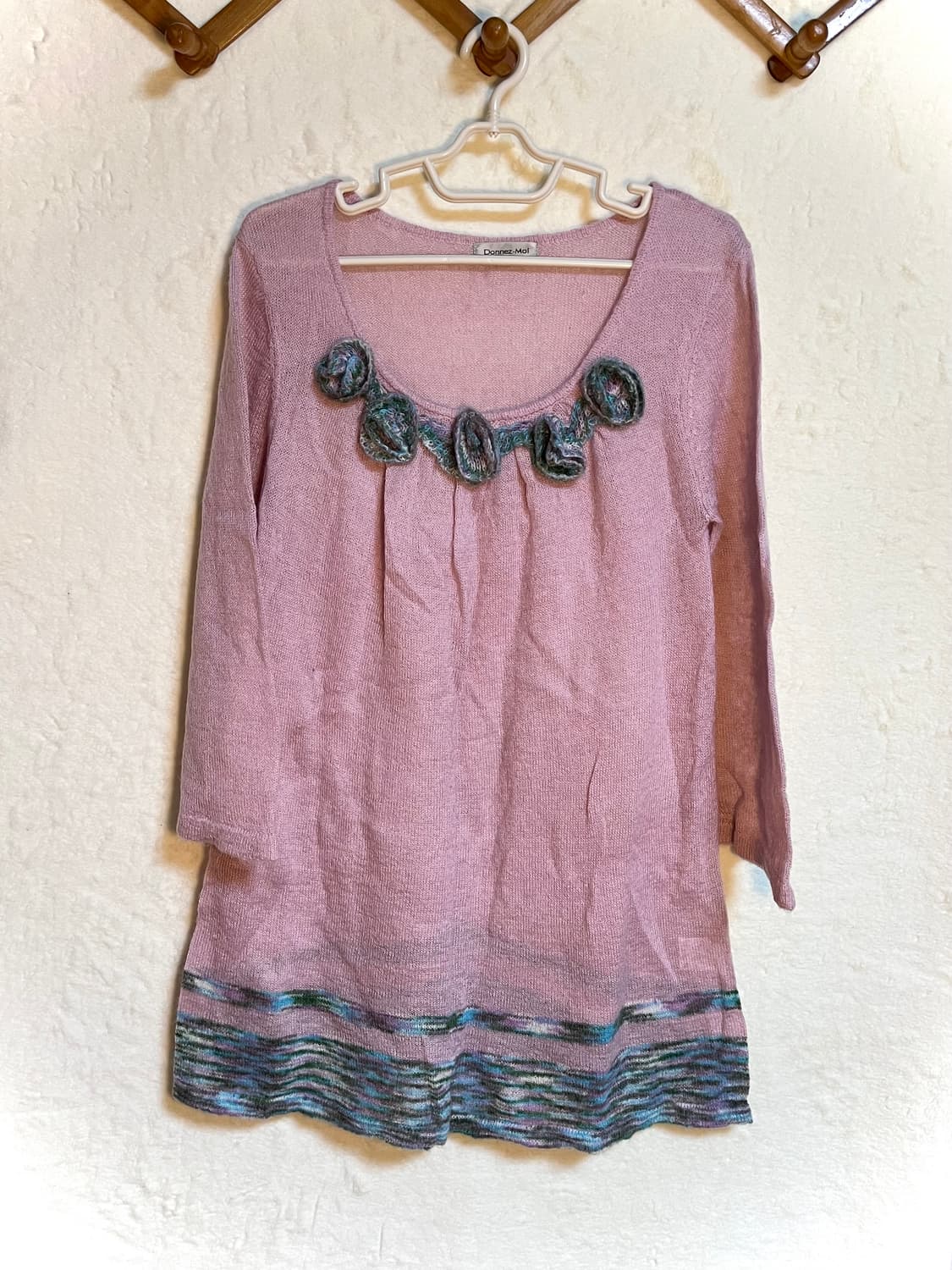 빈티지 모리걸 니트 원피스 상품이미지1