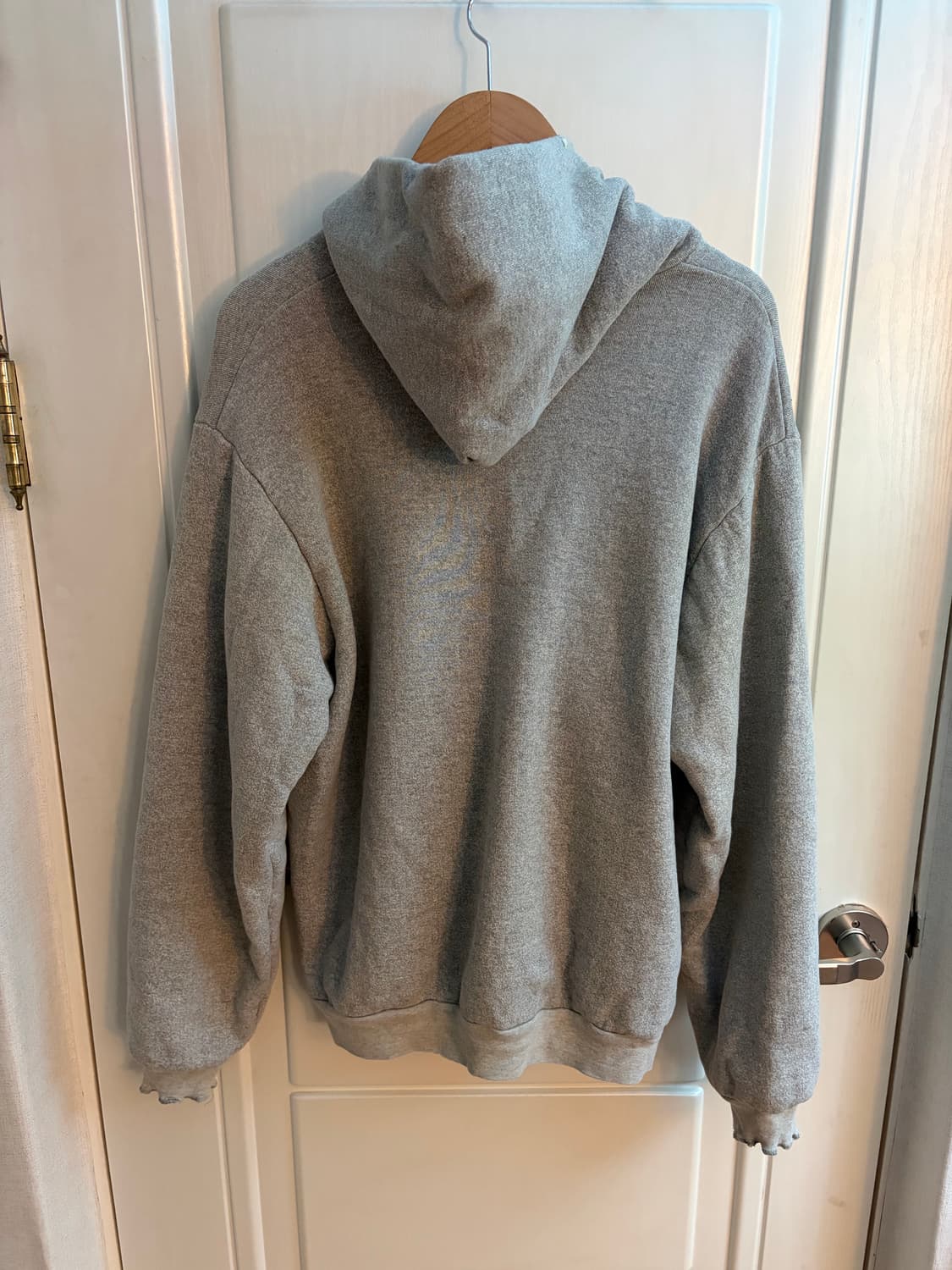 [3]아프레쎄 24aw 후드집업 그레이 a.presse 상품이미지2