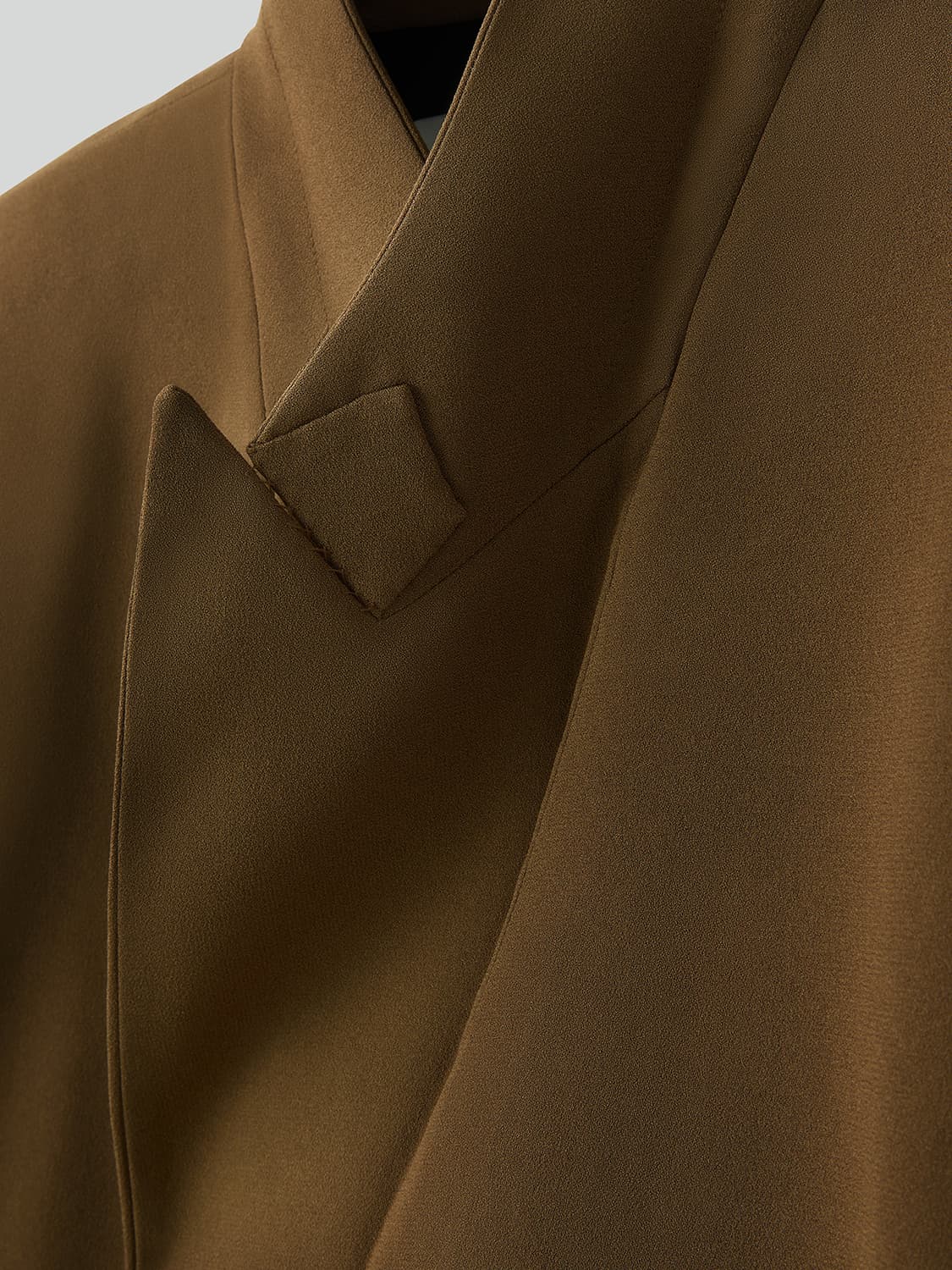 렉토 26SS 플루이드 더블 수트 자켓 오커 상품이미지7