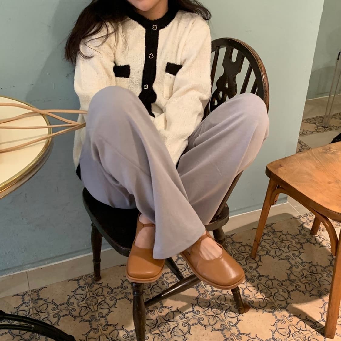 오이니 클로버 가디건 상품이미지6