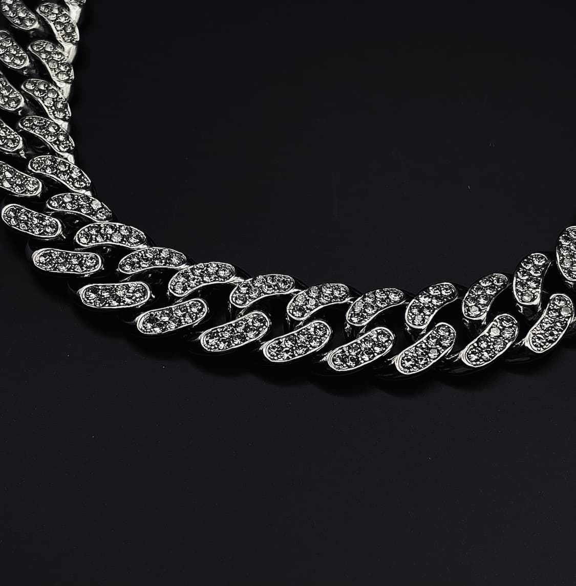 pcr053 Cuban cubic chain necklace 상품이미지3