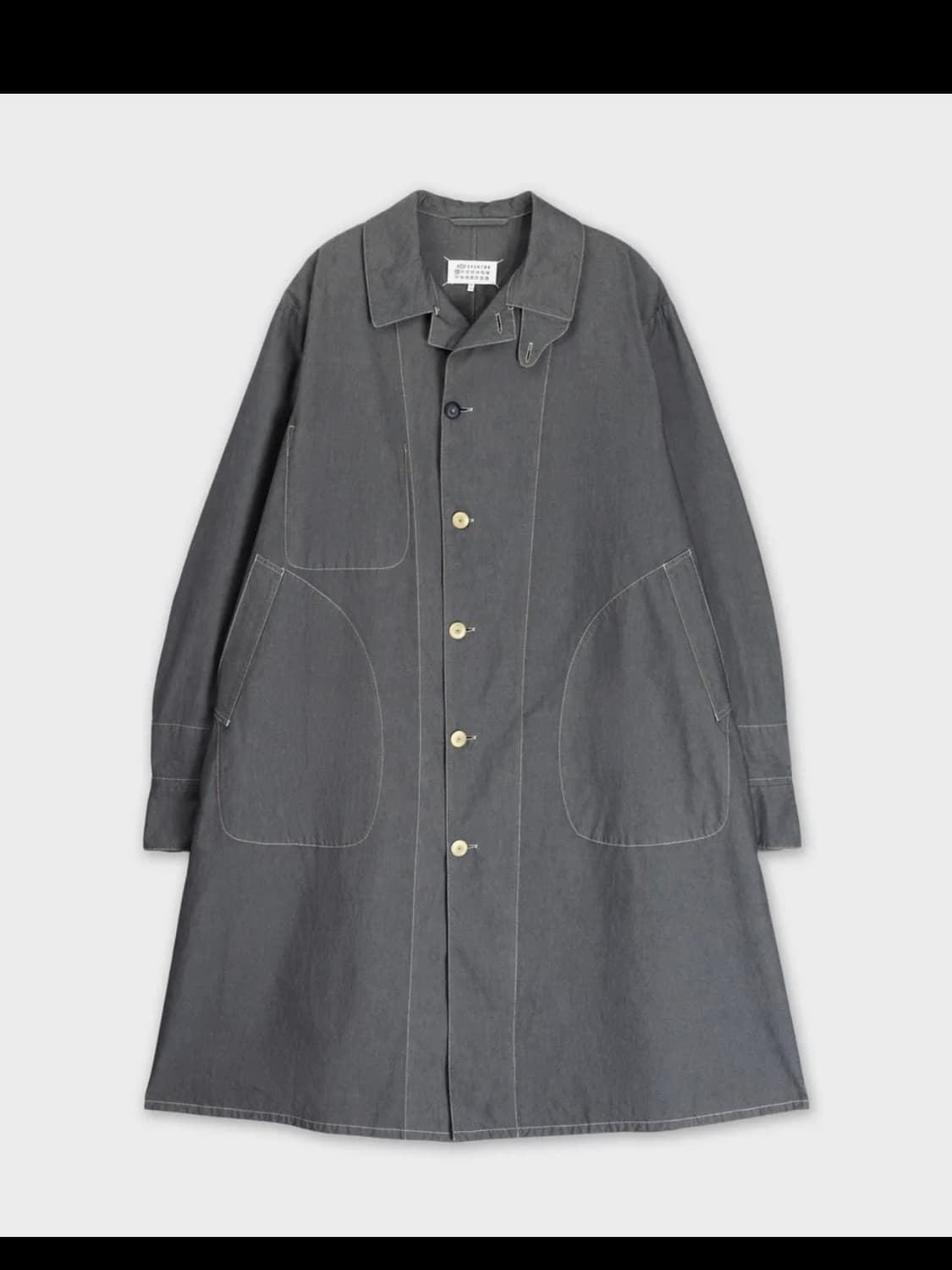 (미개봉 새상품) 메종마르지엘라 코튼 캔버스 코트 50 상품이미지1