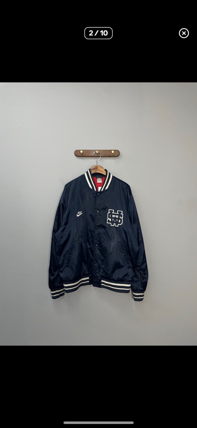 나이키 새틴 나일론 스타디움 바시티자켓 A2939 상품이미지2