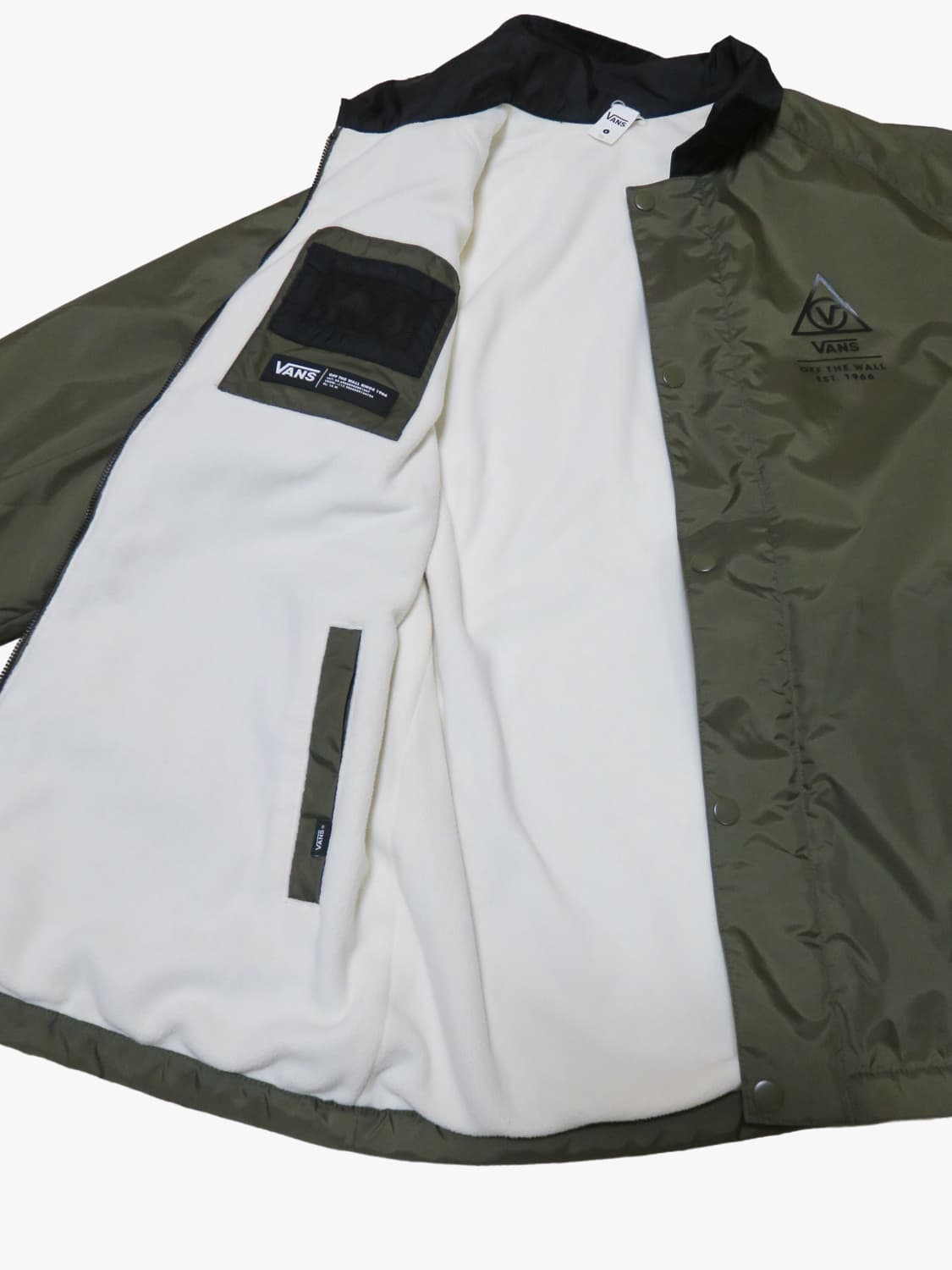 반스 플리스 나일론 바람막이 자켓  상품이미지3