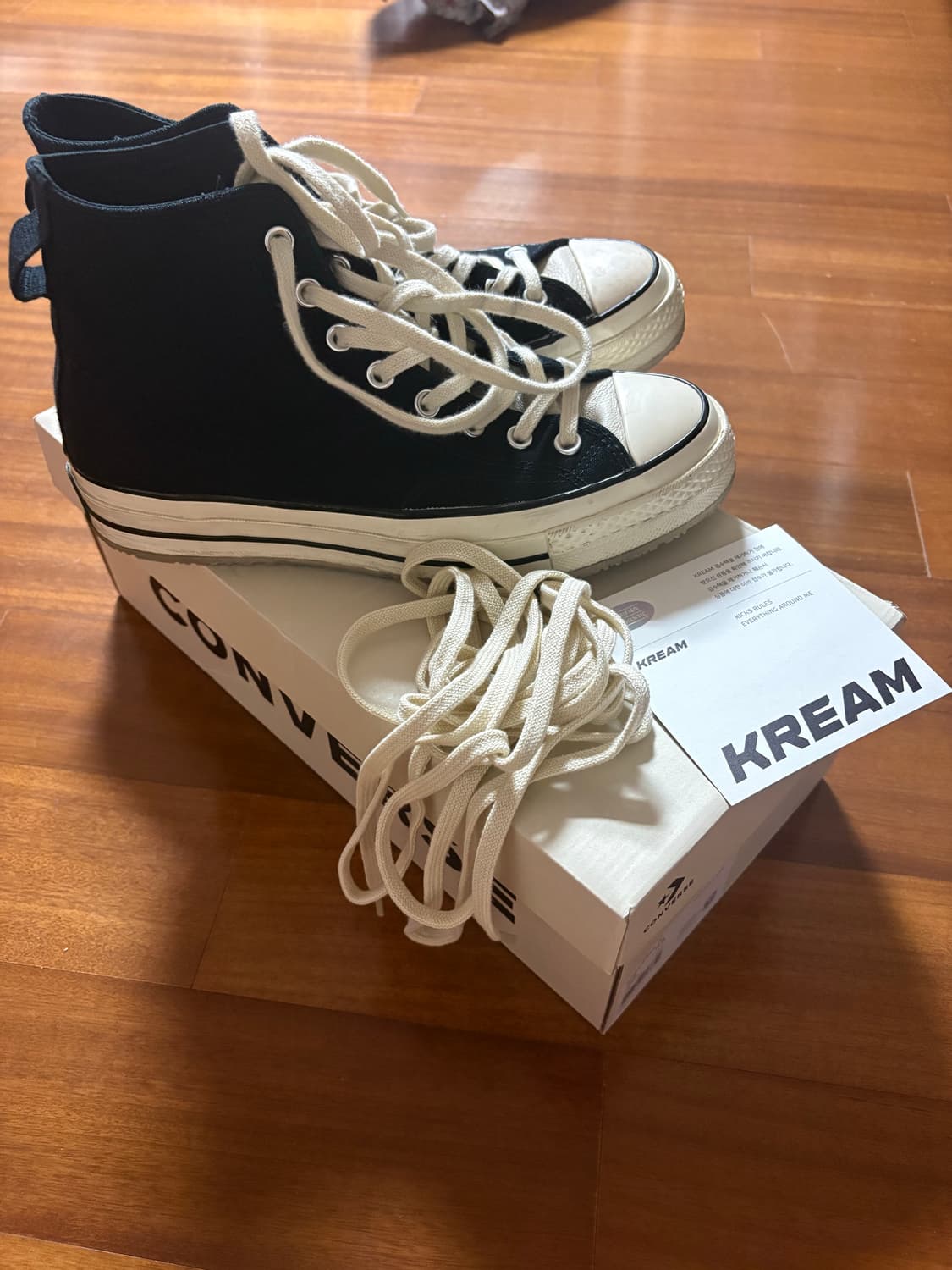 컨버스 x 피어 오브 갓 에센셜 척 70 하이 블랙 2020 260 상품이미지1