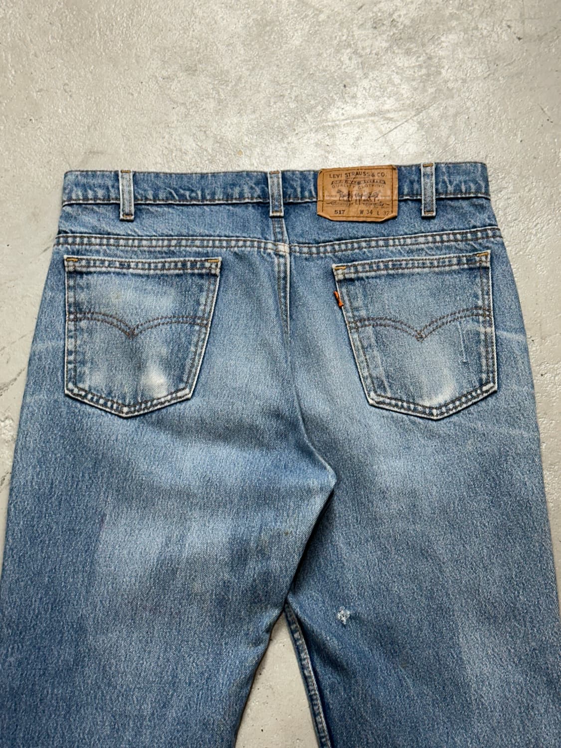90's USA Made 리바이스 517 부츠컷 플레어진 상품이미지6