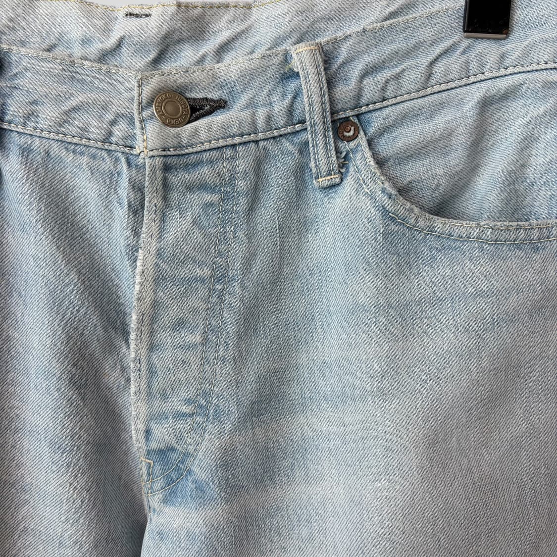 (31)Burgus Plus 버거스플러스 컷오프 셀비지 데님 청바지 상품이미지3