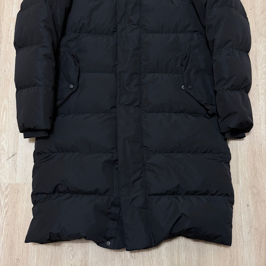 탑텐 스탠다드 덕다운 후드 롱패딩 S/90  상품이미지3