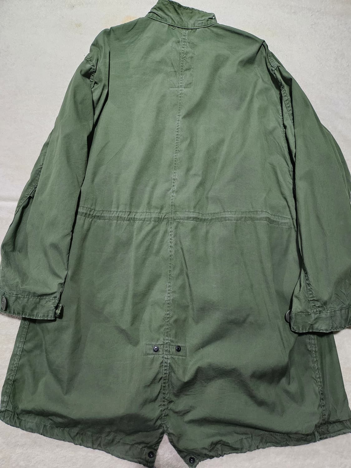 80s 미군오리지날 피쉬테일 개파카 S 상품이미지5