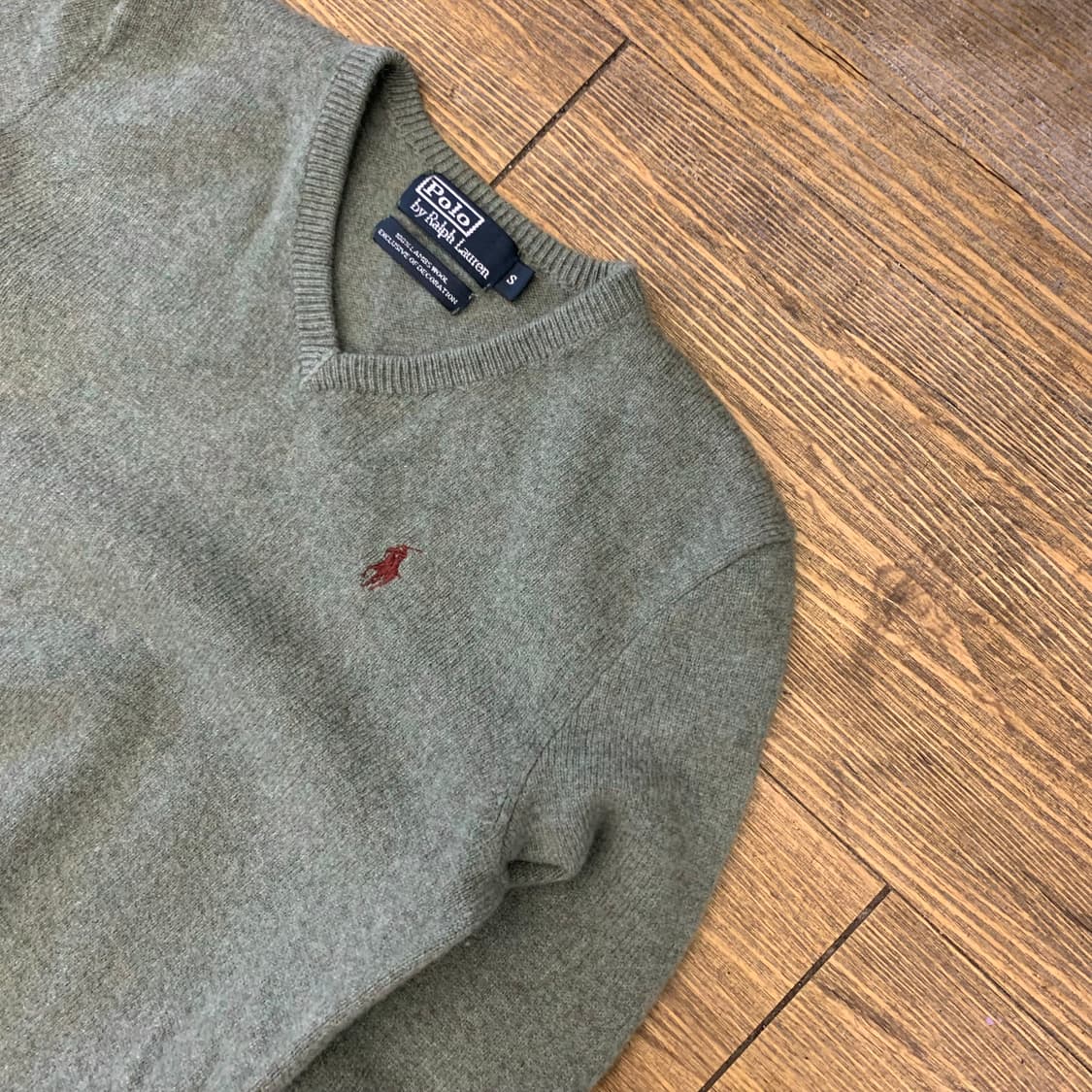 폴로 랄프로렌 램스울 니트 S 상품이미지3