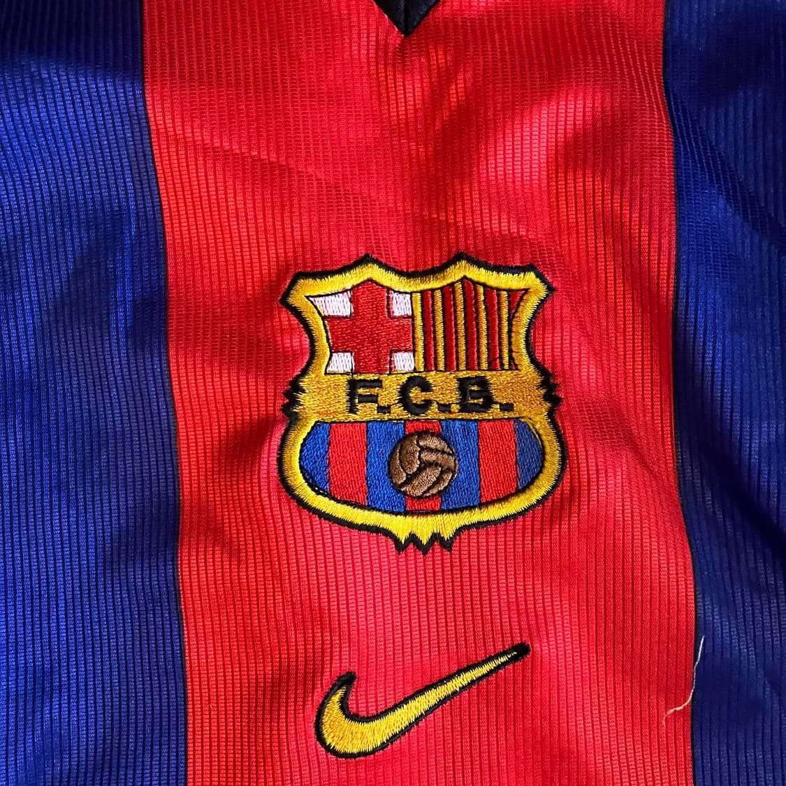 00-01 Nike FC바르셀로나 져지 XL 상품이미지3