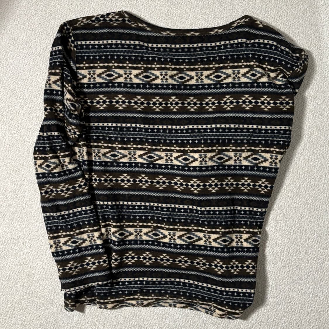 일본빈티지 노르딕 패턴 이너 탑 상품이미지4