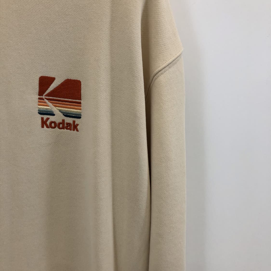 코닥 레인보우 스웻셔츠 L 아이보리  상품이미지2