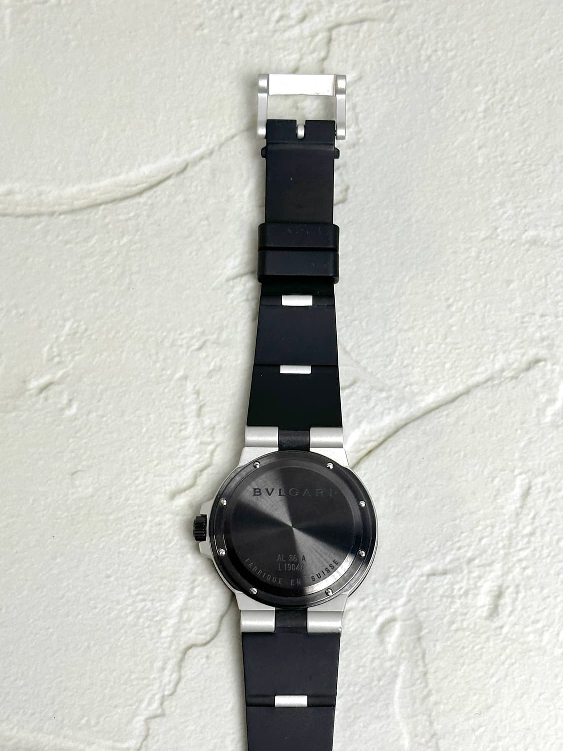 BVLGARI 알루미늄(ALUMINIUM) 러버 스트랩 워치 상품이미지3