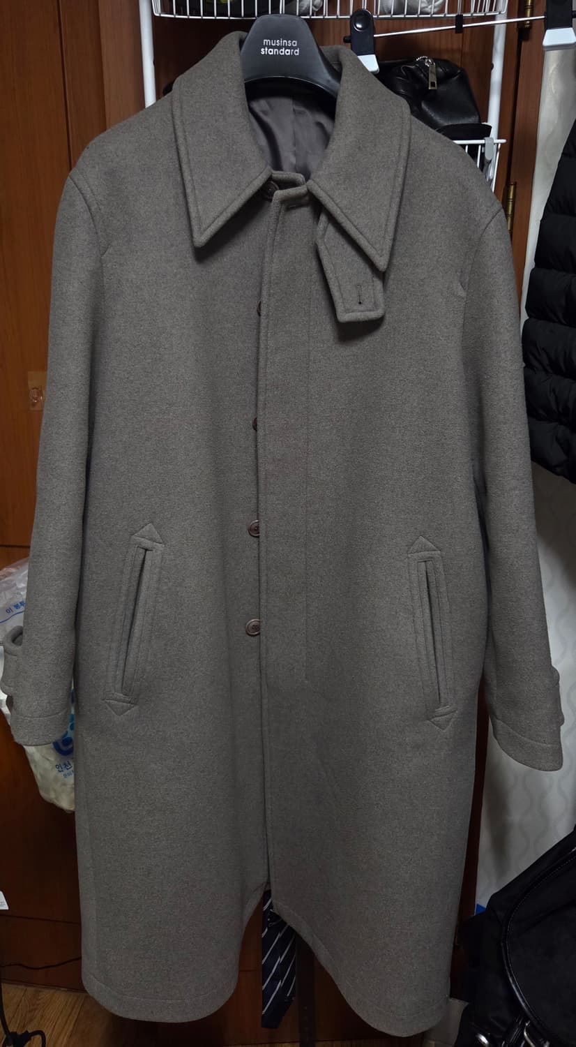 쿠어 mtr 발마칸 코트 멜란지토프 상품이미지2