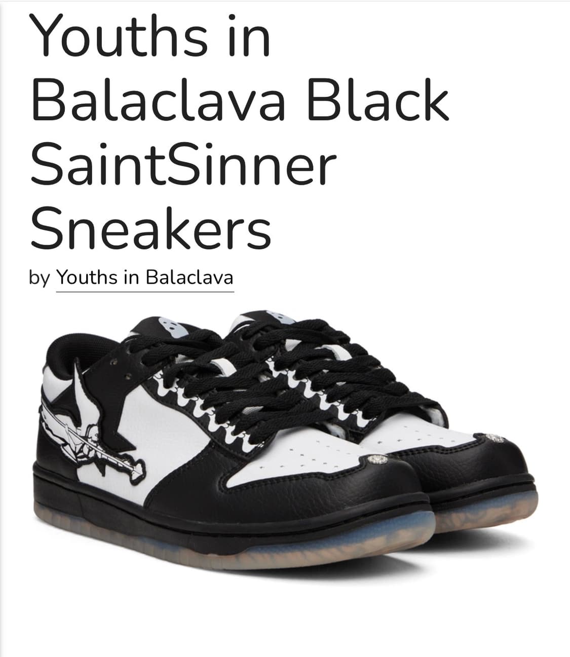 Youths in balaclava 신발 30에 팝니다 (사이즈 270) 상품이미지2