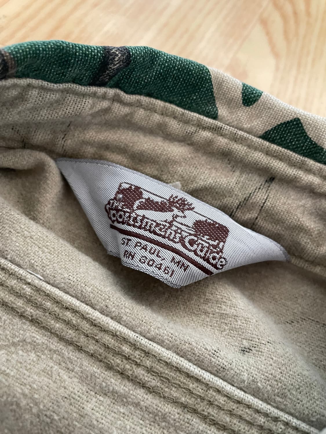 빈티지 카모 밀리터리 셔츠 상품이미지4