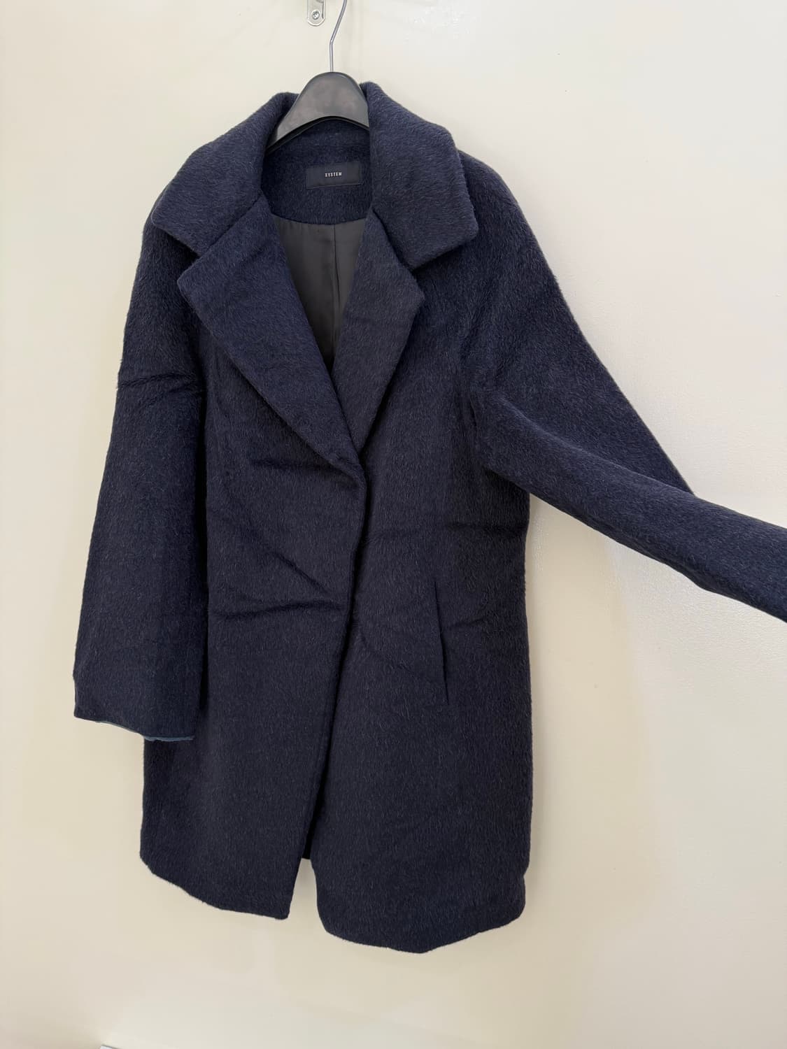 시스템 양모 100% 코트 정품 상품이미지2