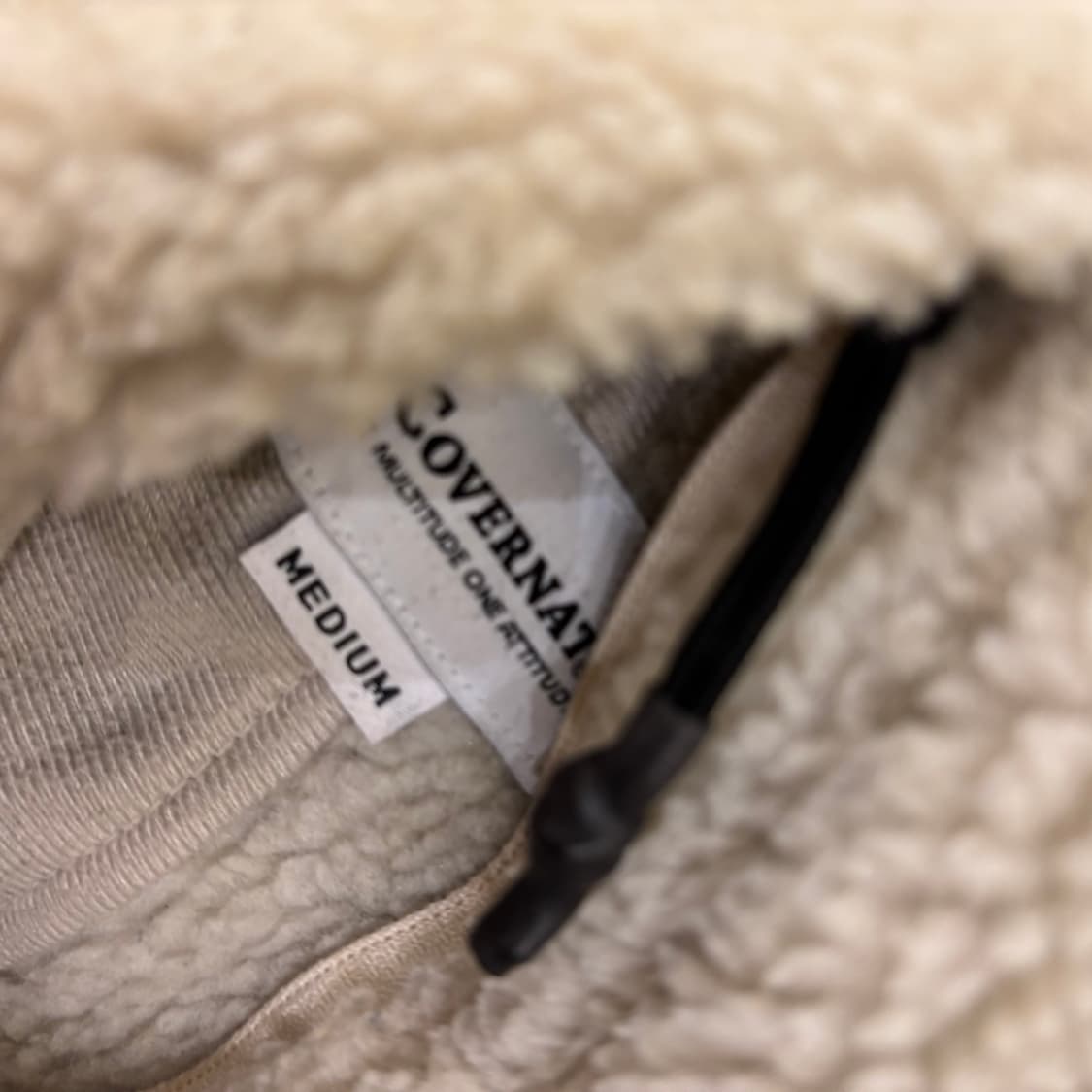 커버낫 리버시블 후리스 후드 자켓 상품이미지5