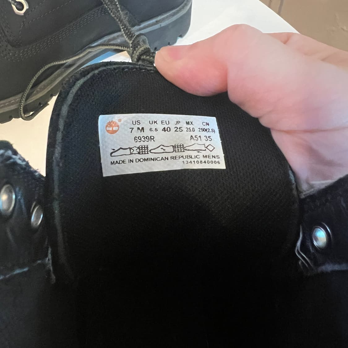 팀버랜드 6인치 알번 워터프루프 부츠 블랙 상품이미지6