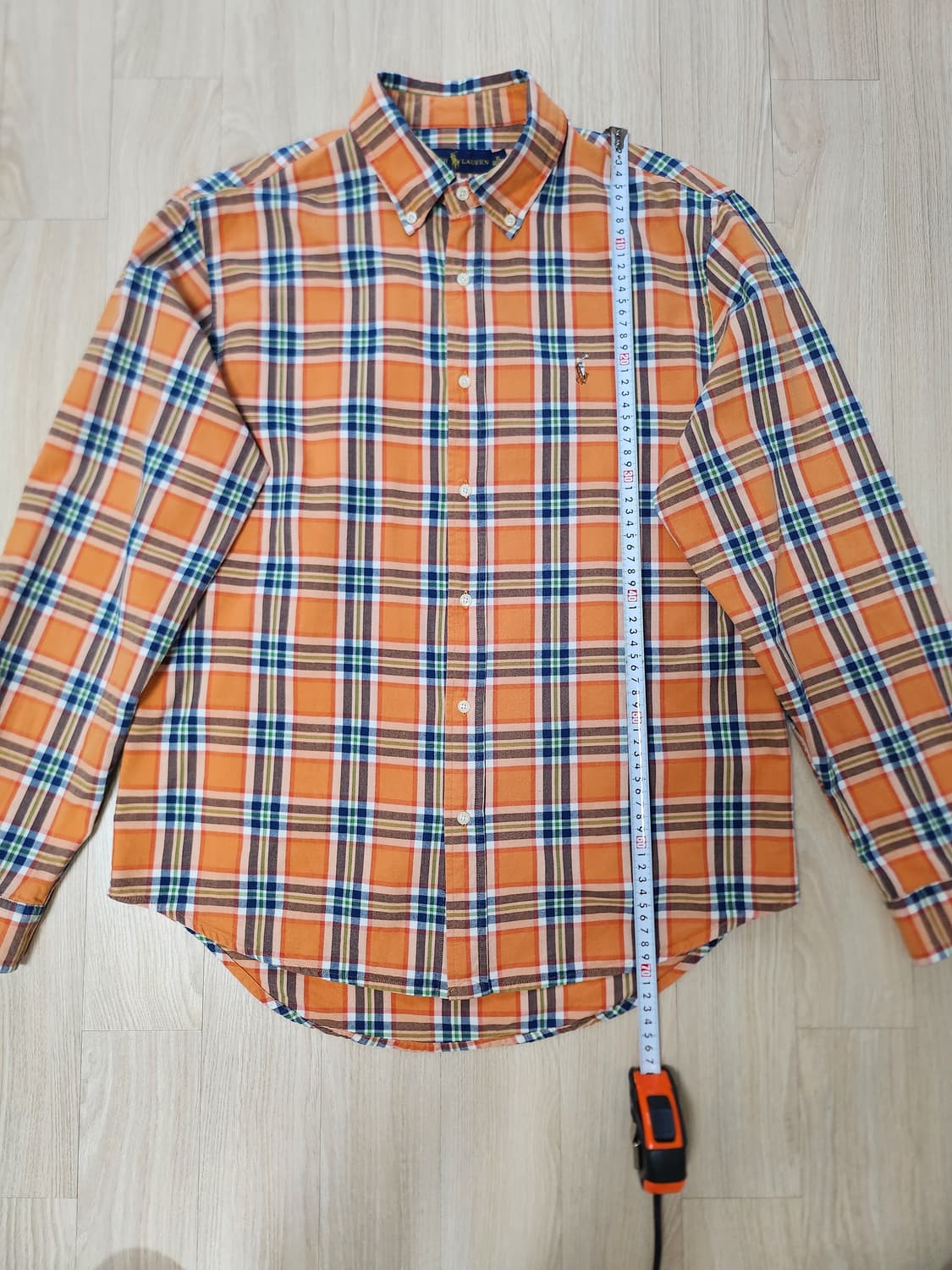 폴로랄프로렌 체크셔츠 (XL 상품이미지5