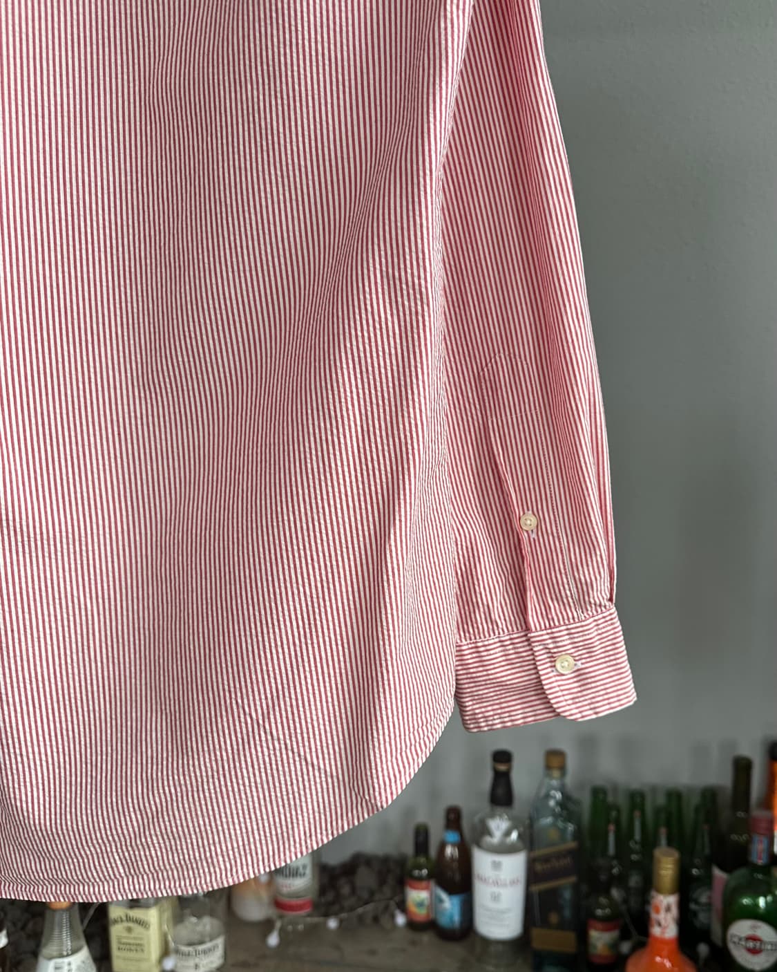 [L]폴로 랄프로렌 클래식핏 스트라이프 시어서커 셔츠 상품이미지6