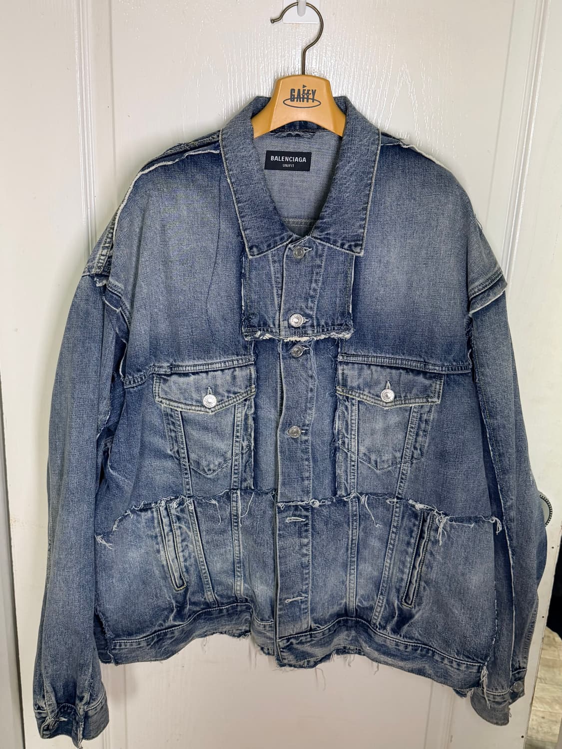 [2] 발렌시아가 컷업 데님 상품이미지1