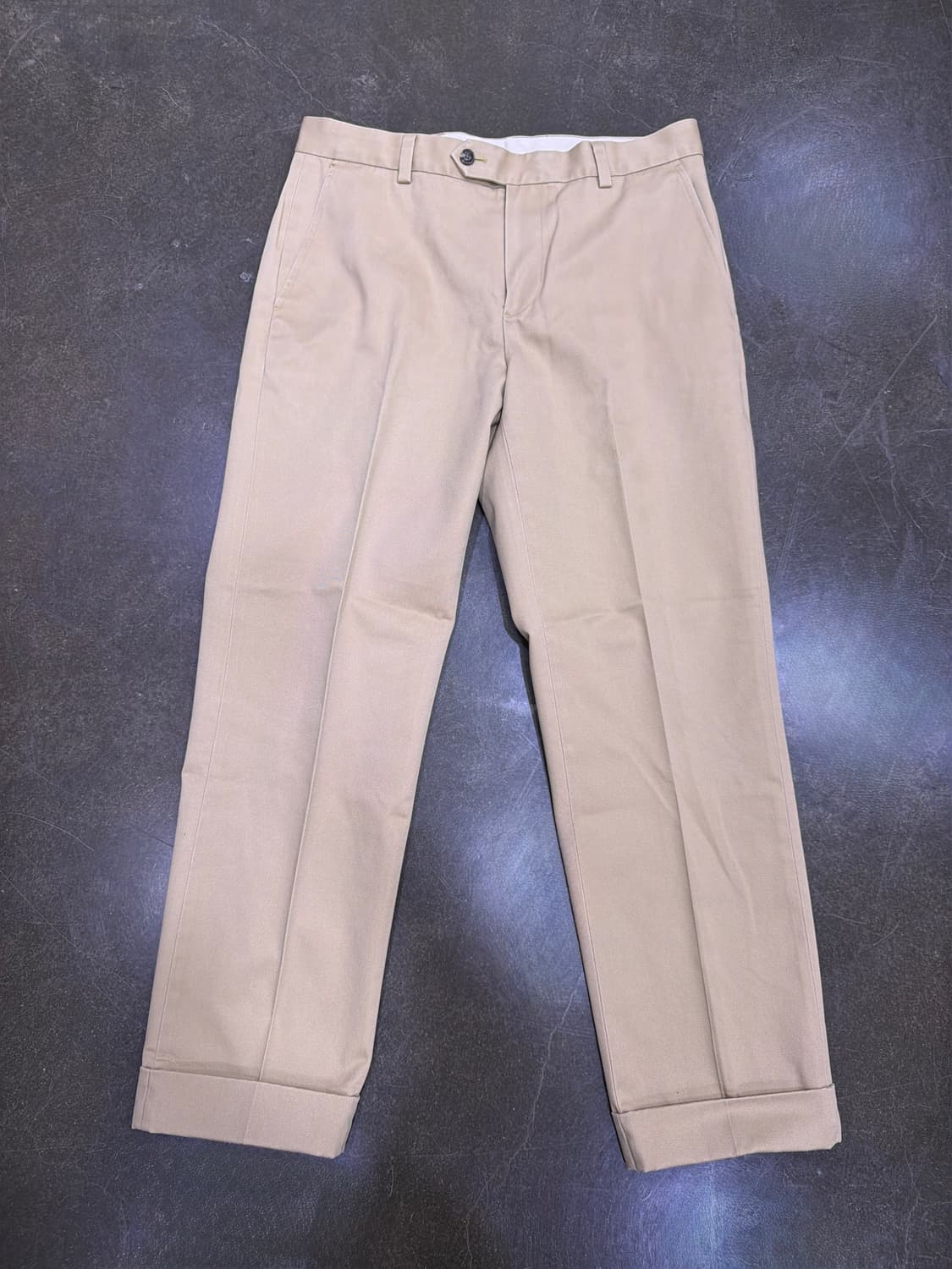 브룩스브라더스 어드밴티지 치노 밀라노핏 코튼팬츠 베이지 32 상품이미지1