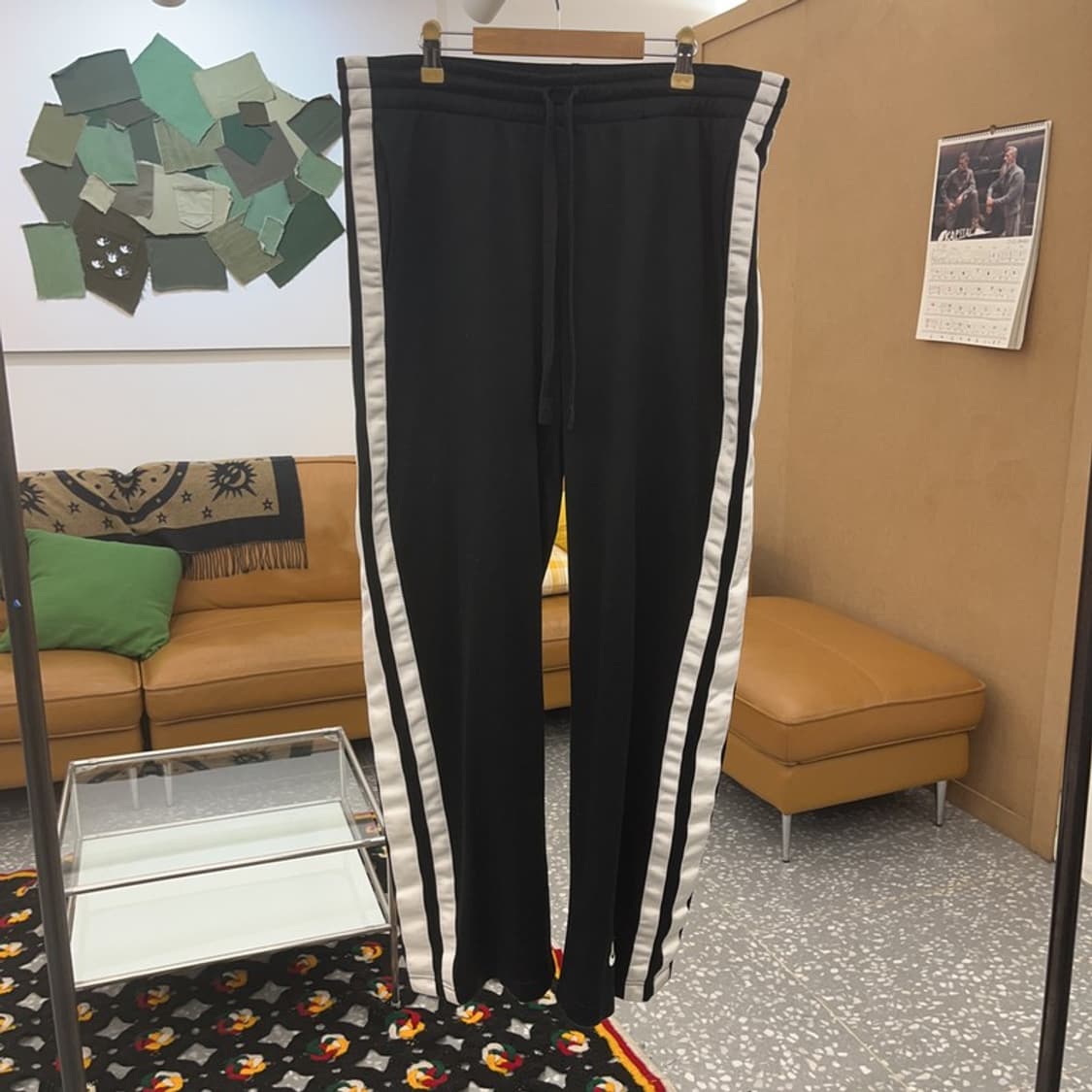 나이키 빈티지 사이드라인 져지 와이드 트랙팬츠 M C08507 상품이미지3