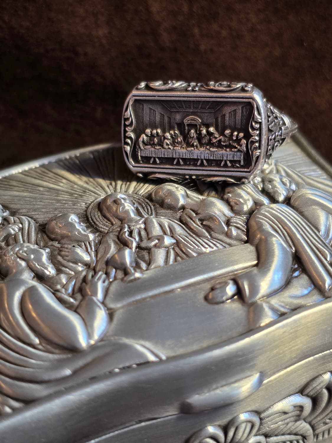 3cross silver925"THE LAST SUPPER"ring 상품이미지5