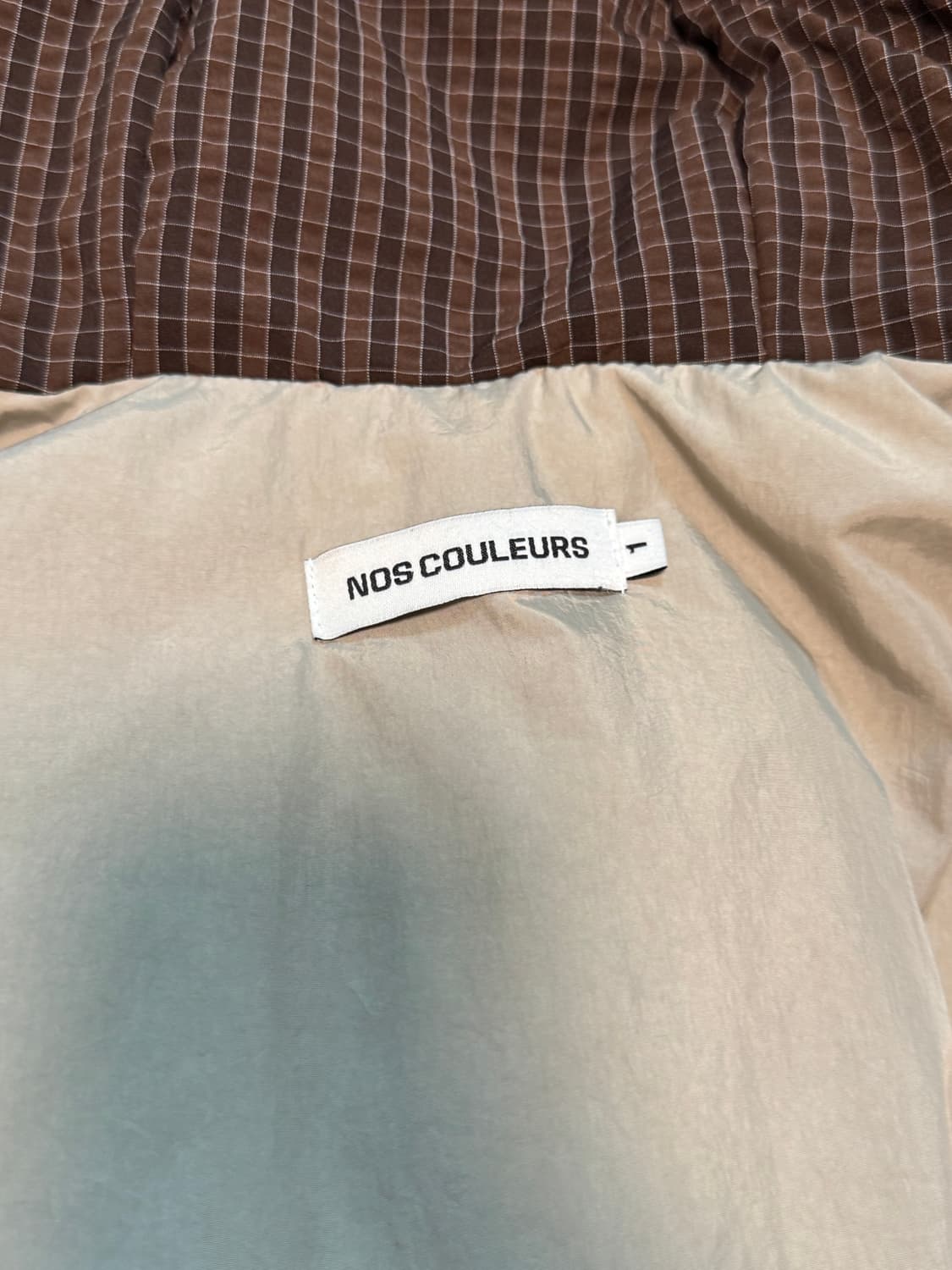 [1] 노쿨러스 바이트 푸퍼 패딩 브라운 상품이미지5