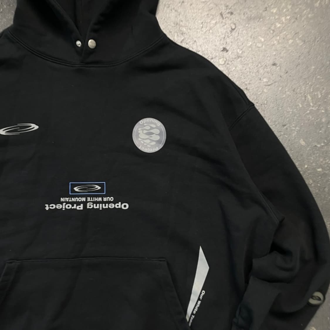 100 오프닝프로젝트 후드티  상품이미지2