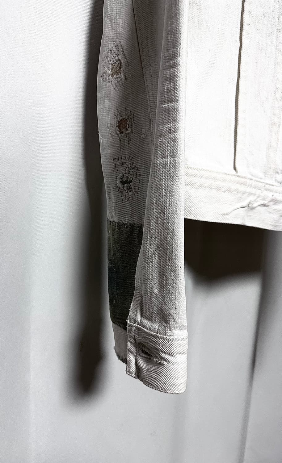 Polo Vintage Destroyed Patch 데님 트러커자켓 상품이미지4