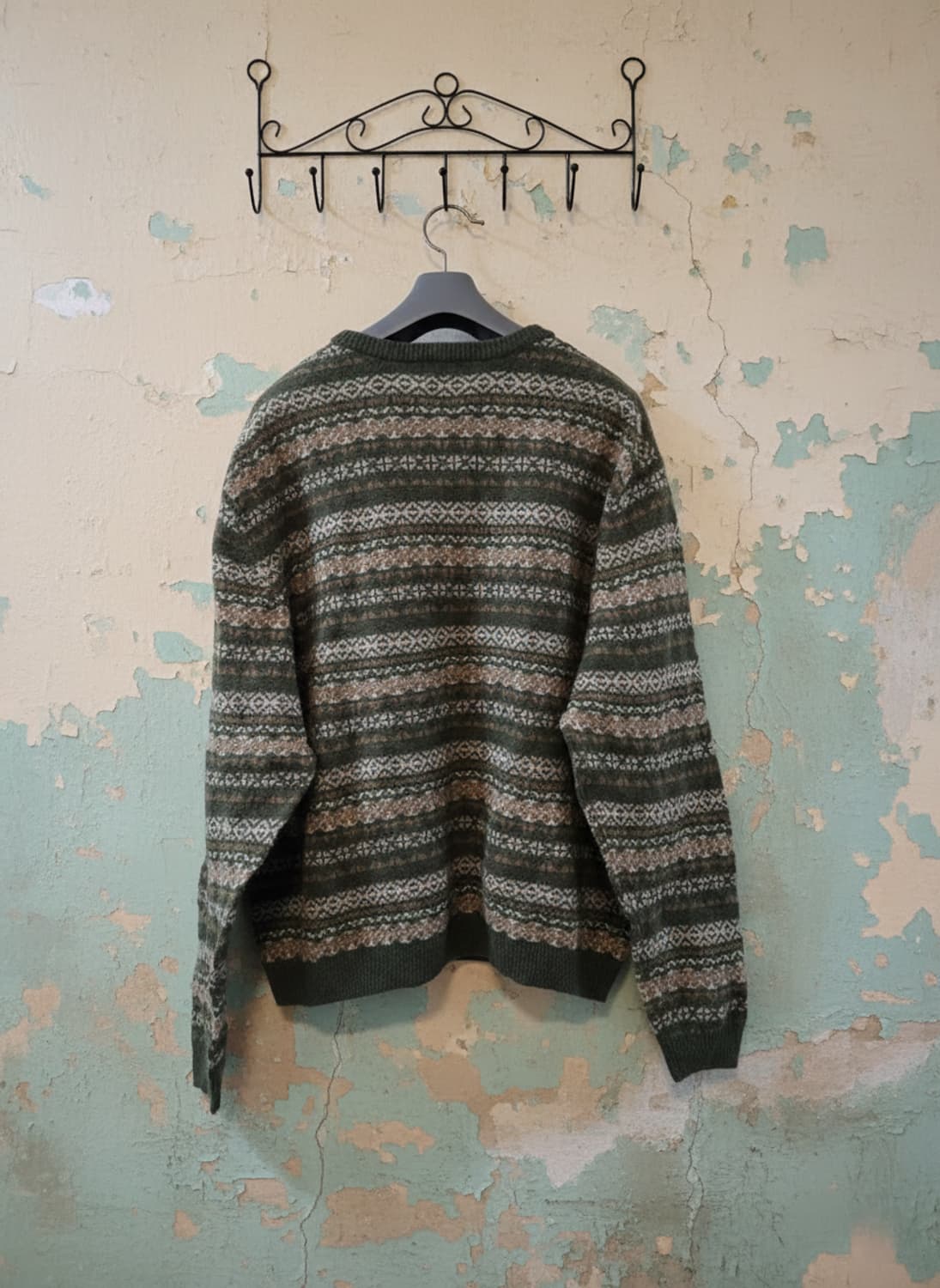 Covington 페어아일 니트 울 스웨터 XXL 상품이미지2