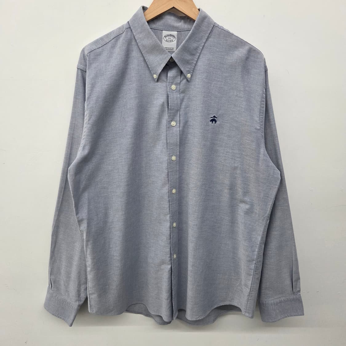 브룩스브라더스 옥스포드 셔츠 블루 남성 XXL 상품이미지2