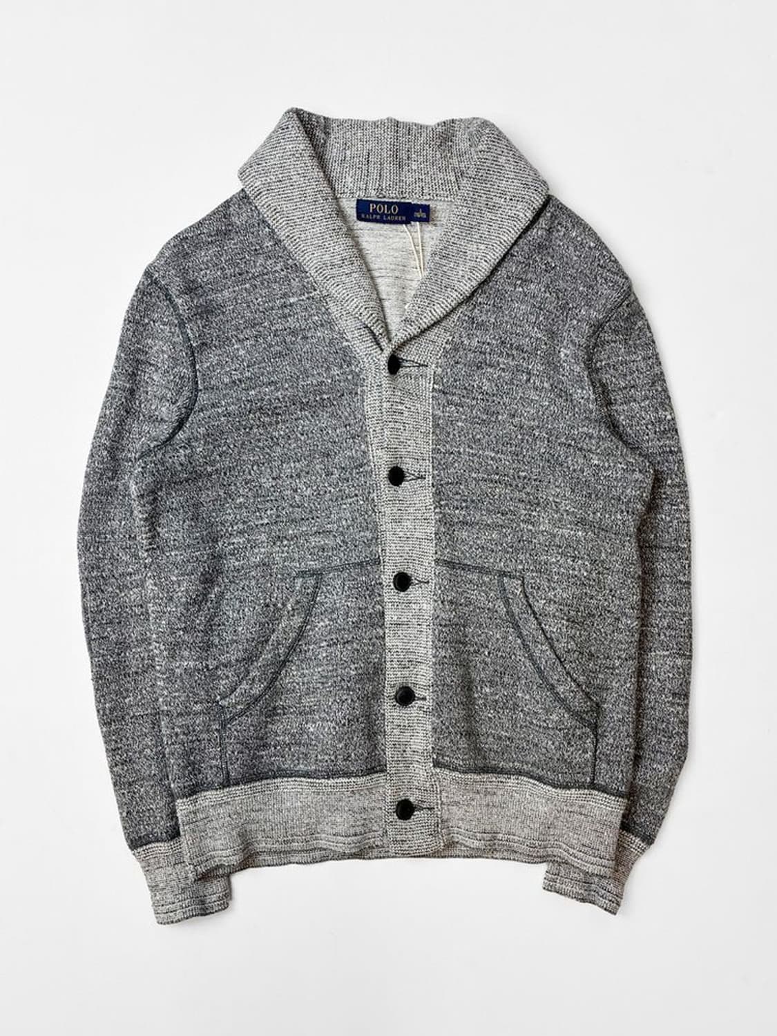폴로 랄프로렌 숄카라 엘보 패치 니트 가디건 PN5141 상품이미지1