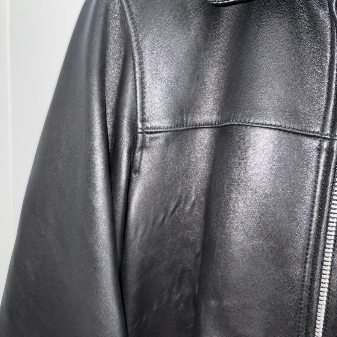 비바스튜디오 램스킨 라이더 자켓 L 상품이미지3