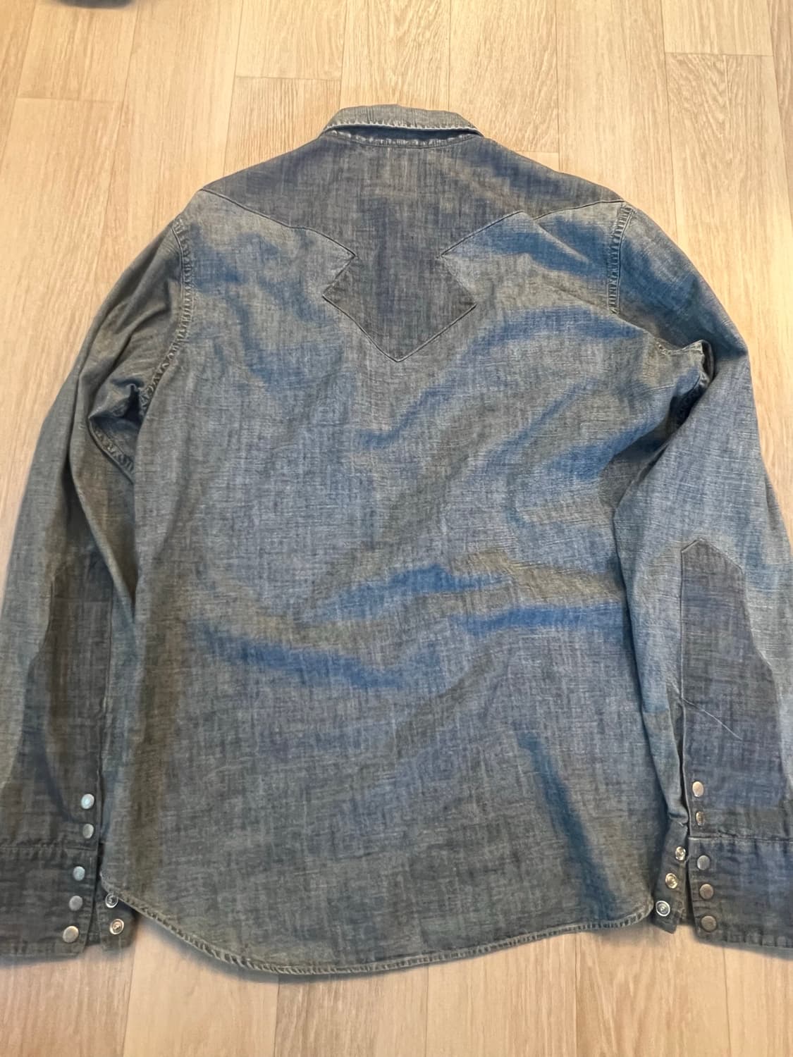 RRL western shirts M 상품이미지5