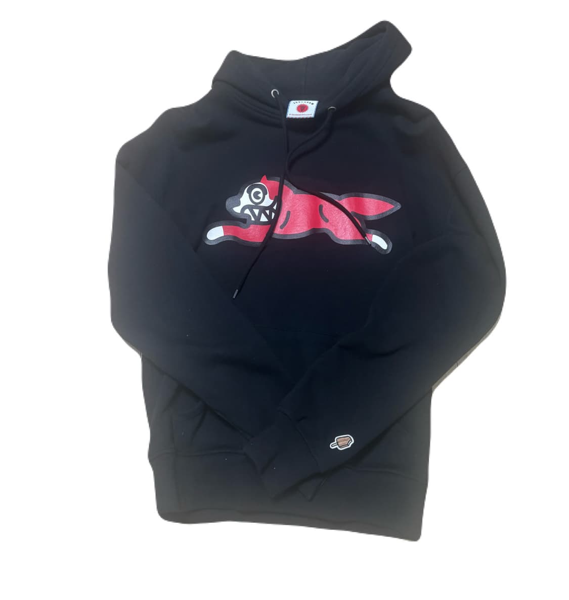 빌리네어보이즈클럽 러닝독 후드티 레드 S 상품이미지1