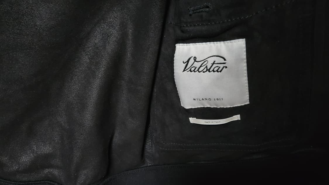 Valstar 발스타리노 a1 고트 스웨이드 자켓 블랙 50 상품이미지5