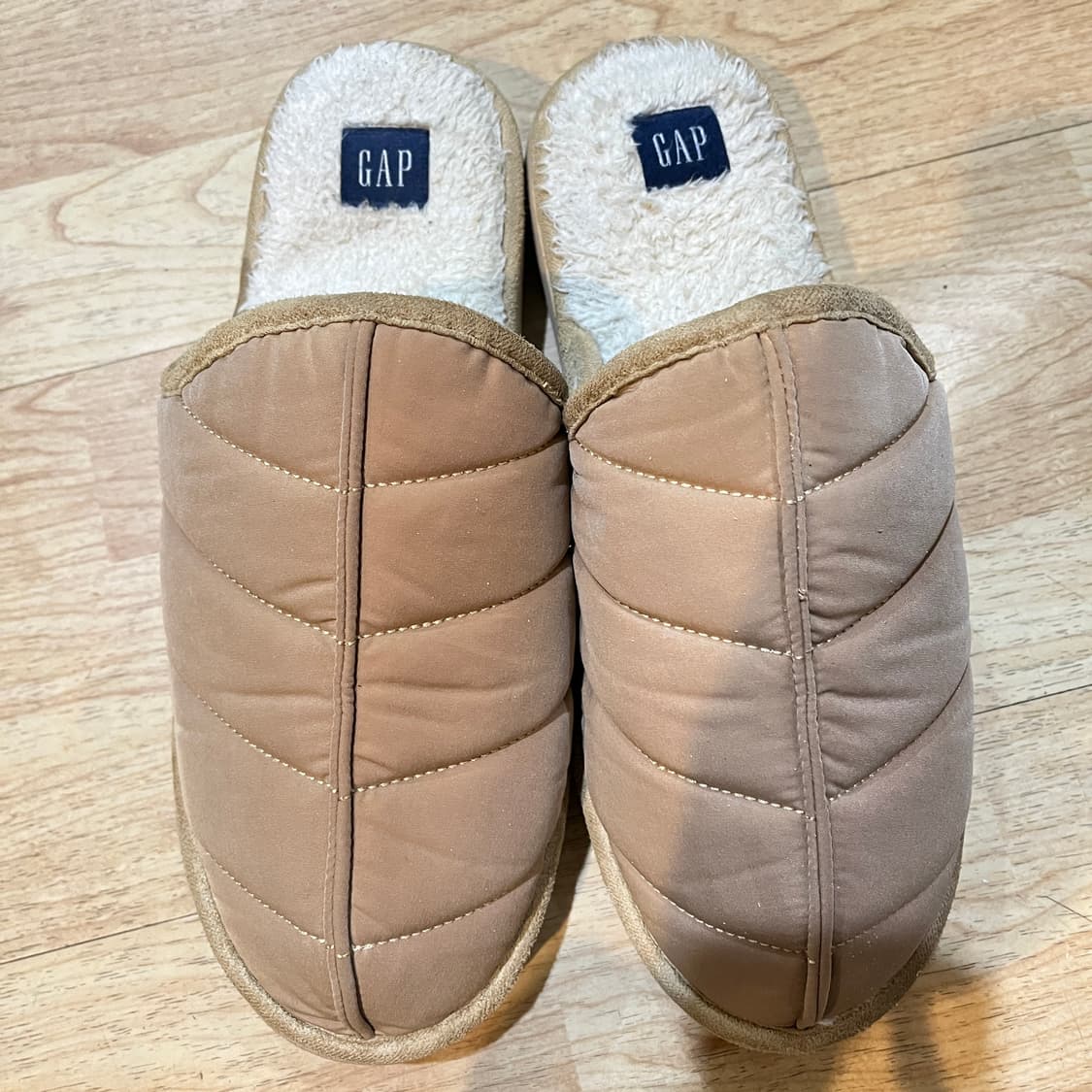 (280mm) 갭 GAP 패딩 털 클로그 슬리퍼 상품이미지2