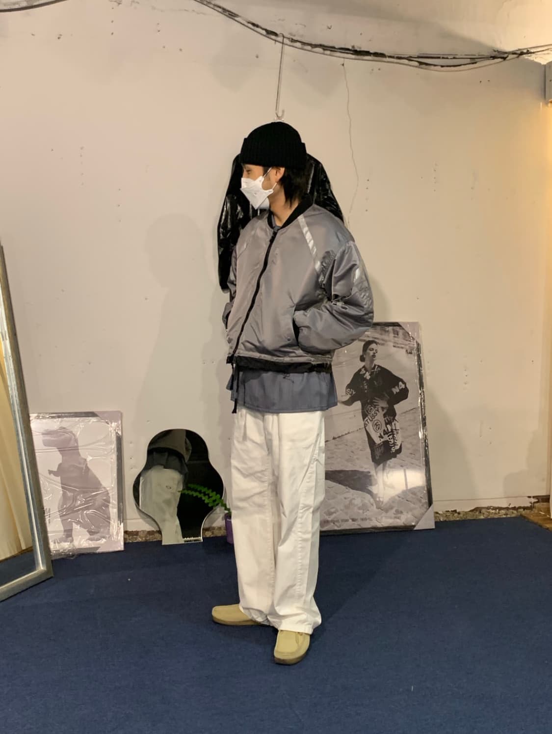 Crop ma-1jacket 상품이미지1