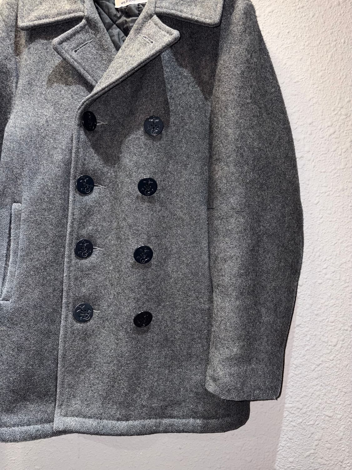 쇼트 더블 피코트 상품이미지5