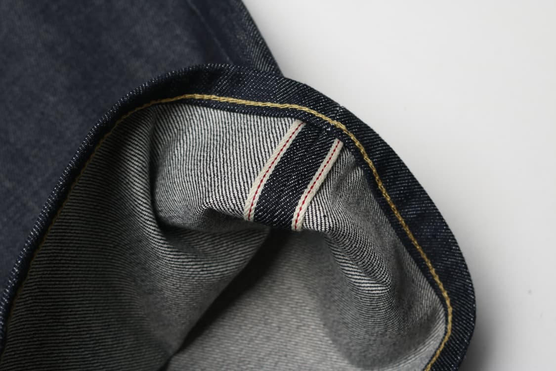 [36인치] 유니폼브릿지 5포켓 셀비지 인디고 데님팬츠 (거의 새상품) 상품이미지2