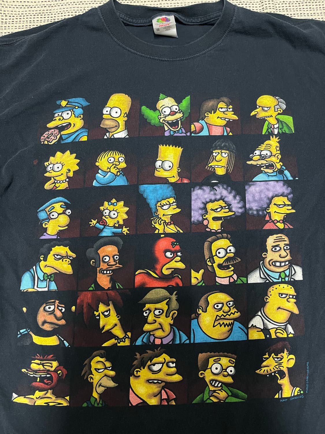 10s 심슨 빈티지 티셔츠 xl 상품이미지2