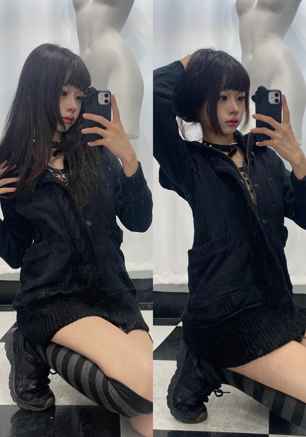 🎸블랙 니트 자켓🎸 상품이미지1