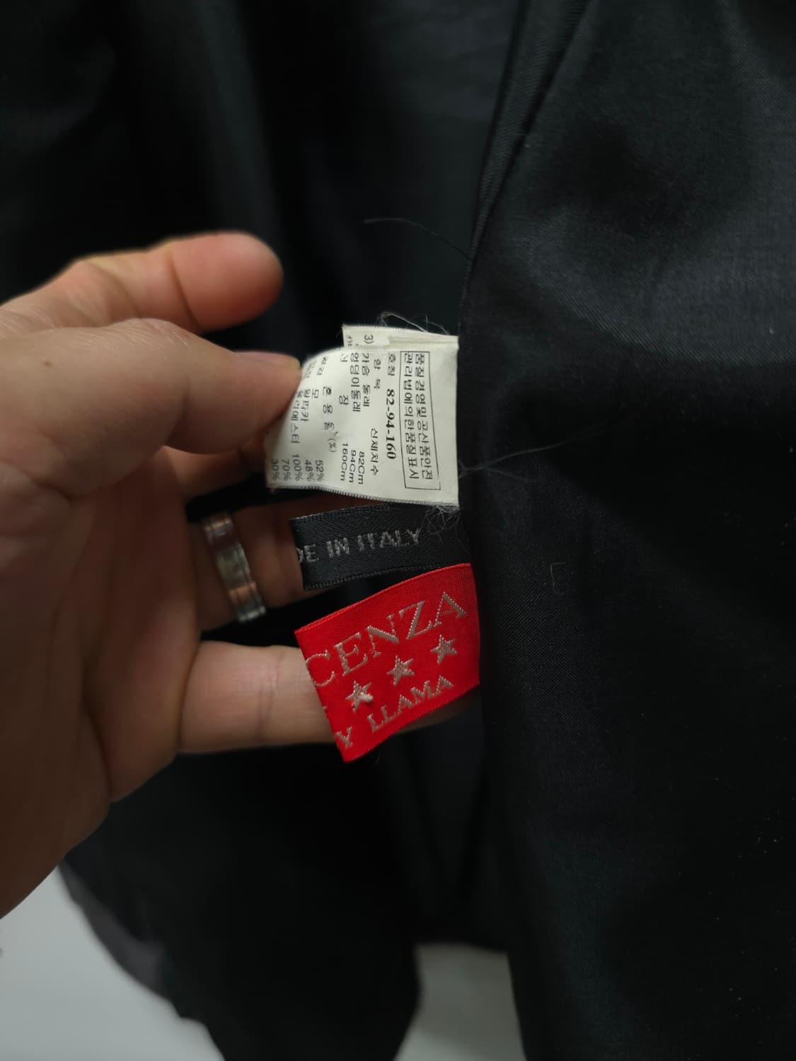 타임 여성 포스트모던 울,알파카 루즈핏 후드 코트 상품이미지4