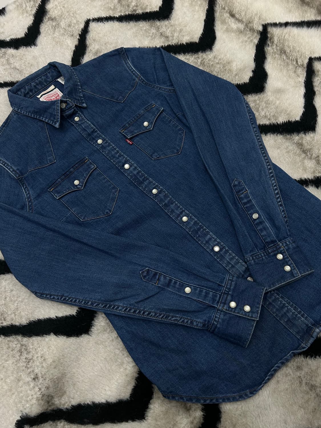 [XS]리바이스 바스토우 웨스턴 데님셔츠 상품이미지2